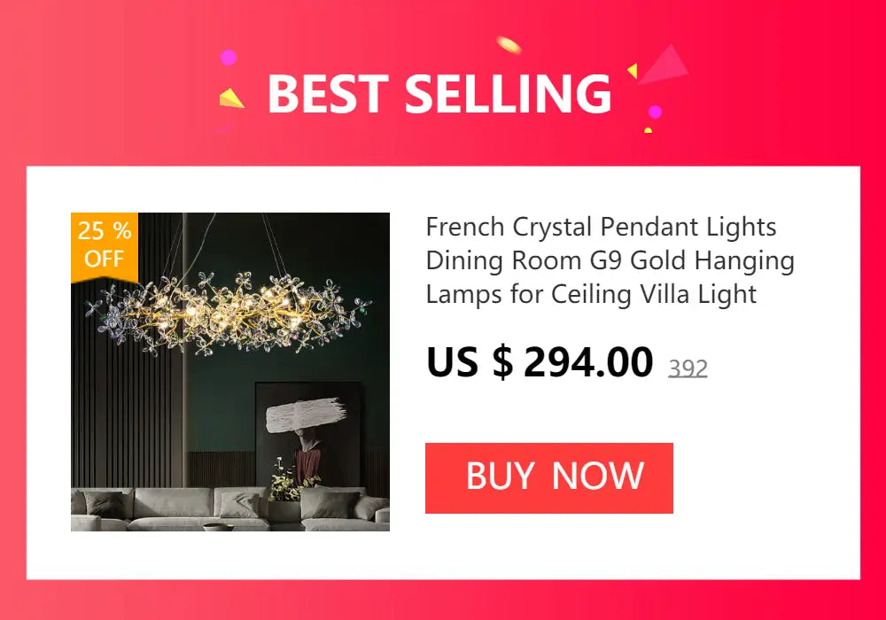 Modern chrome branching crystal chandelier living room light