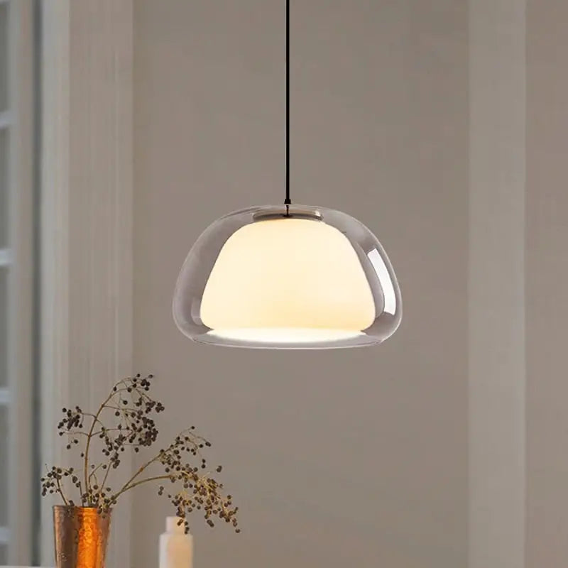 Modern jelly globe glass pendant light kitchen island lighting