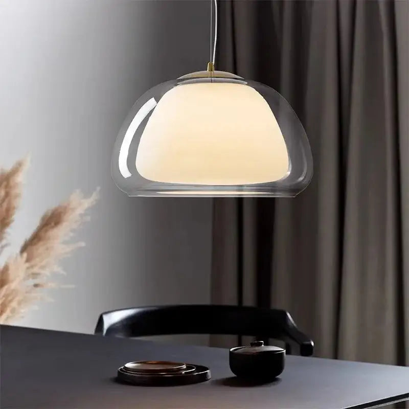 Modern jelly globe glass pendant light kitchen island lighting
