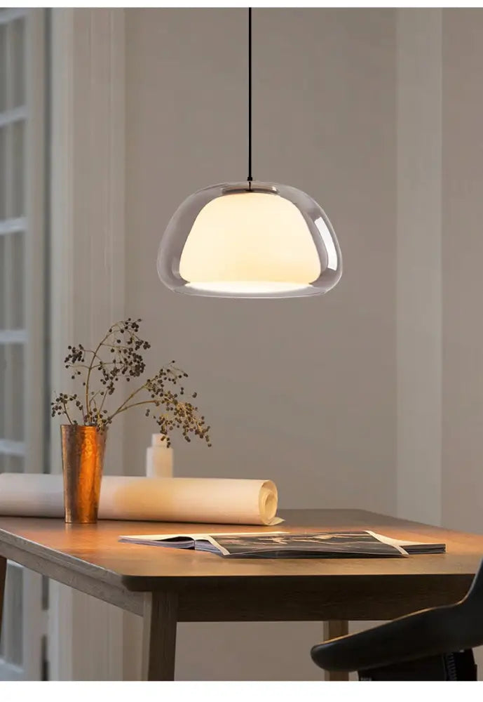 Modern jelly globe glass pendant light kitchen island lighting