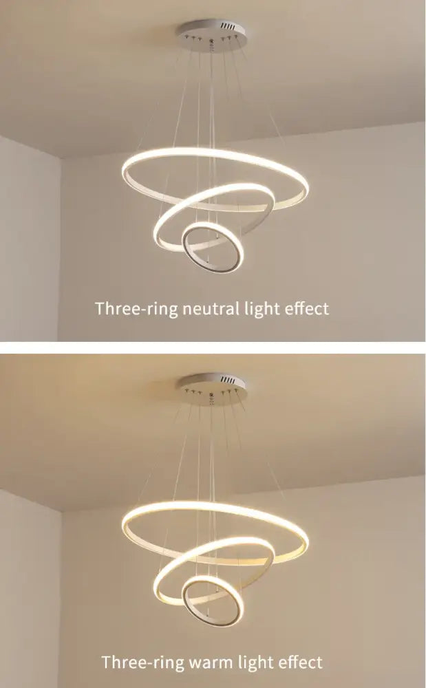 Modern black spiral led pendant lamp warm white dining room