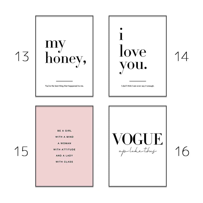 Modern pink aesthetic coco chanel wall art bedroom print
