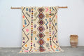 Handmade traditional azilal rug multi color living room decor