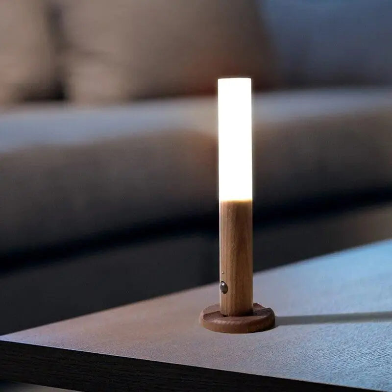 Moroccan battery operated wall sconce bedroom wood nightstand light