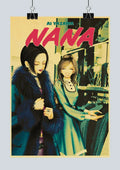 Vintage nana anime kraft paper poster bedroom retro art print