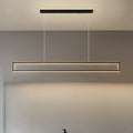 Modern black & gold led island pendant light kitchen ceiling lamp