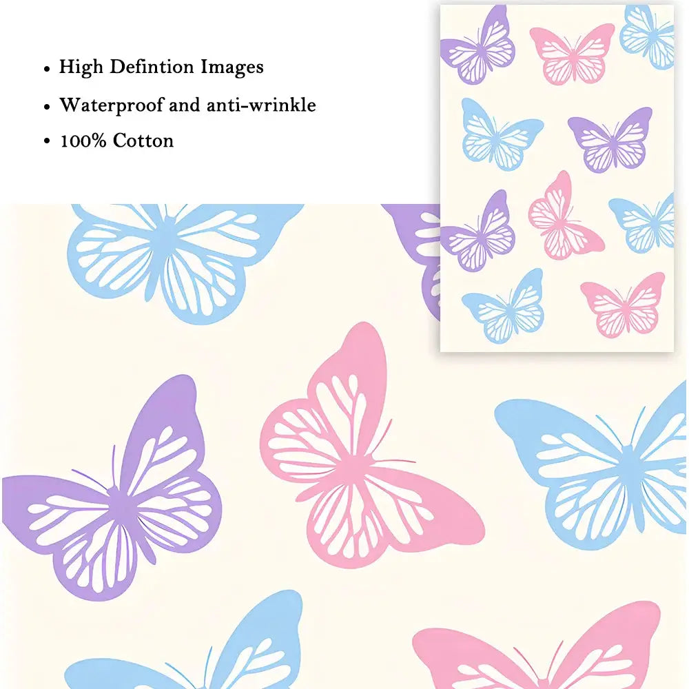 Minimalist mint & pastel purple ibiza wall art bedroom poster