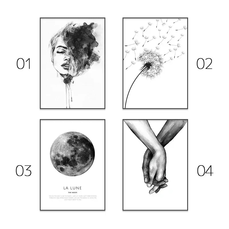 Modern pink aesthetic wall art laughing print bedroom decor