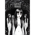 Retro cool girl b&w anime framed poster bedroom wall art