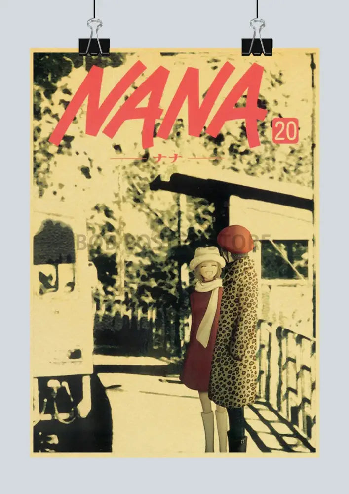 Retro japan anime nana gold metal chair dining room decor