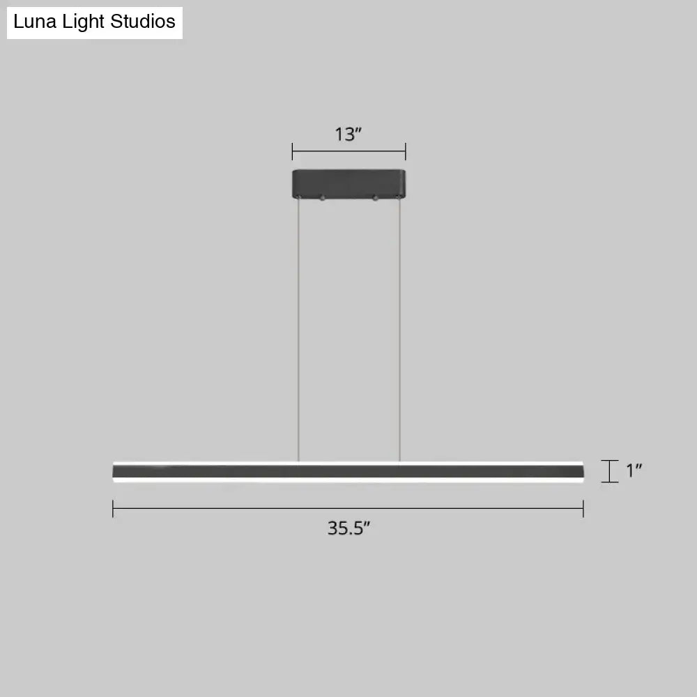 Modern copper triangle led hanging lamp kitchen island light