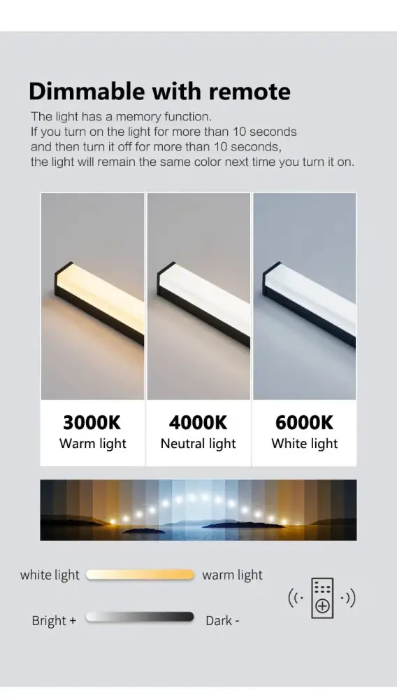 Modern minimalist black long strip led wall light outdoor sconce