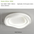 Modern white cloud led ceiling lamps bedroom soft glow light