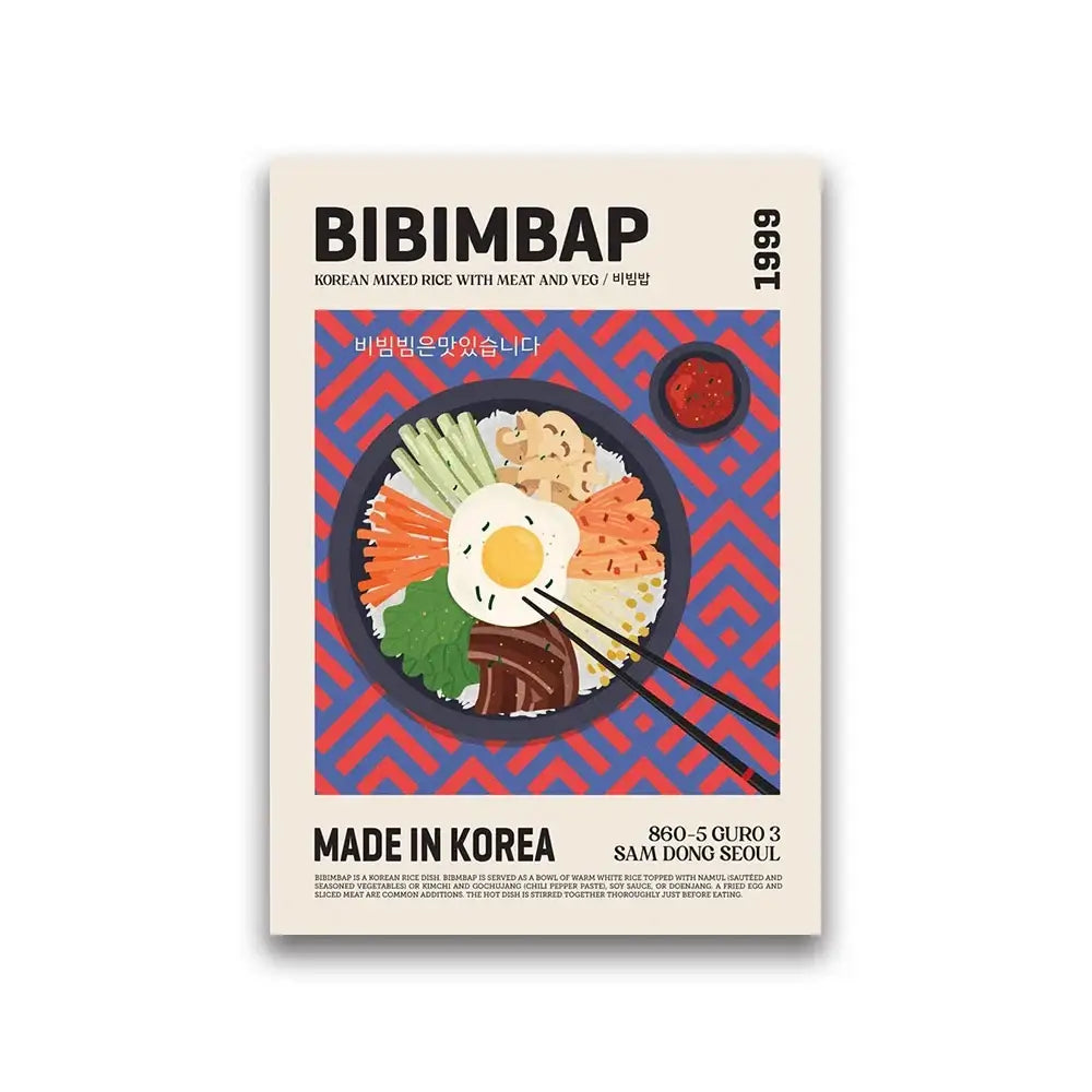 Colombian bandeja paisa world cuisine canvas kitchen wall art