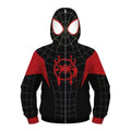 Kids Spider-->M.A.N Hoodies Hooded Zip Coat Jacket Top Outwear Fans Gift