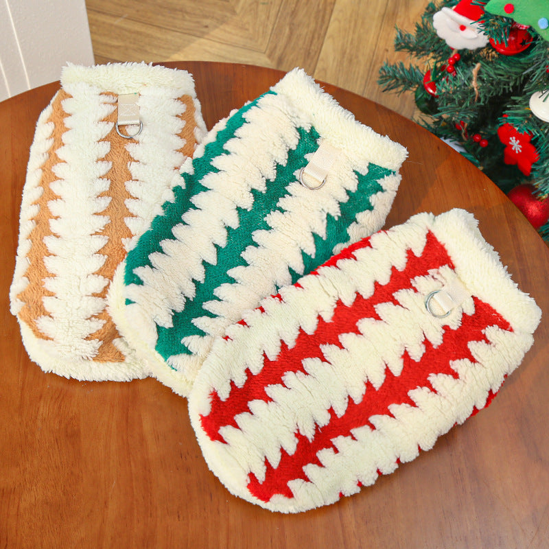 Fashion Golden Retriever Pet Fleece Clothing