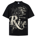 Men's And Women's Letter Printing Casual Couple's Tops