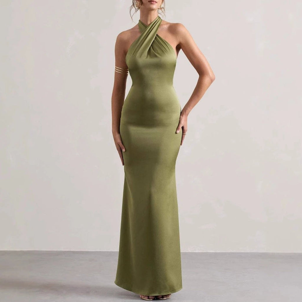 Halter Slim Fit Dress