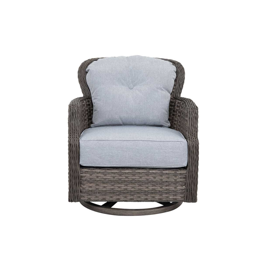 2 Tenaya Wicker Swivel Rocking Chair