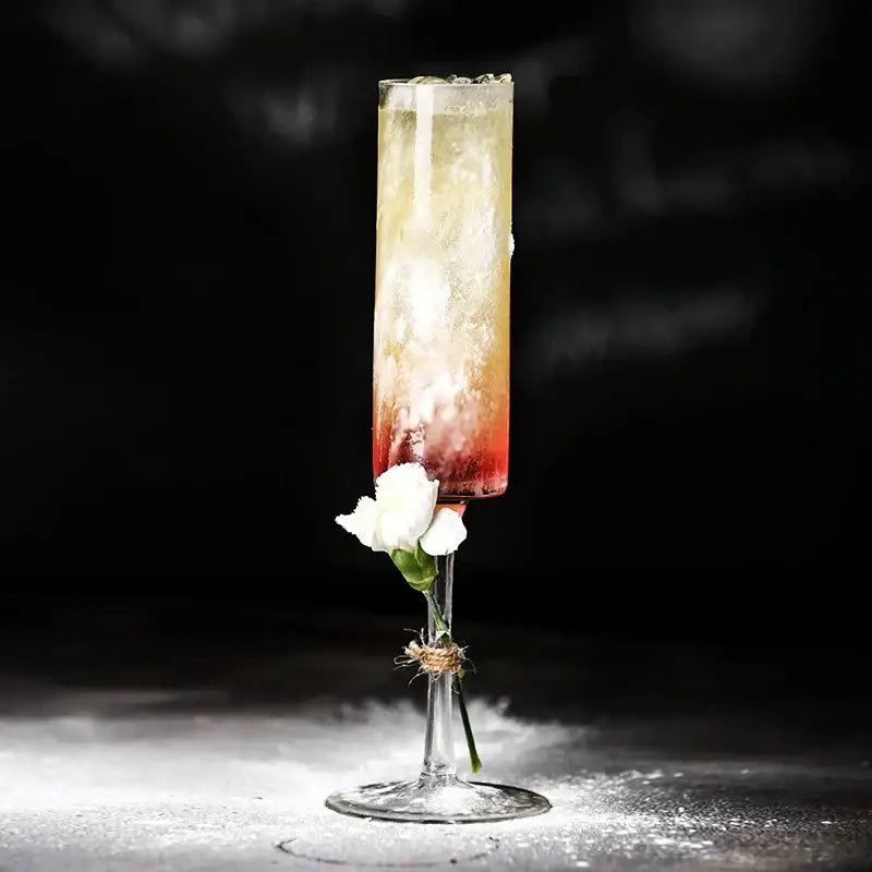 DecorBites™ Bubble Champagne Glasses Set of 2 - Creative Goblets for Cocktail Parties