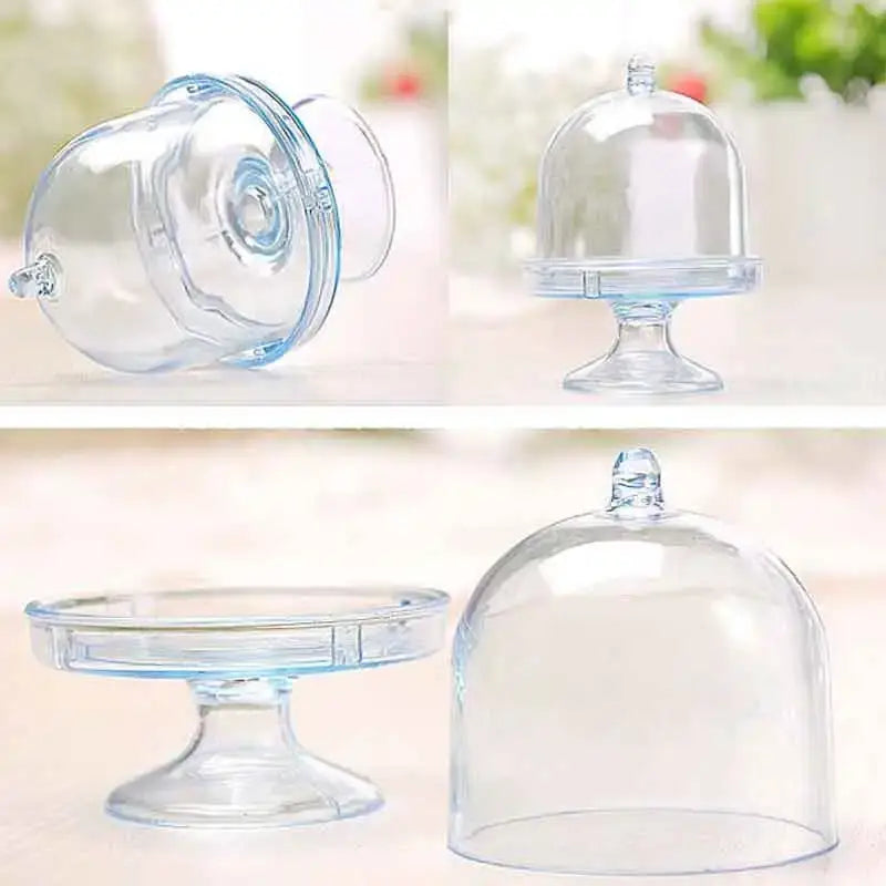 DecorBites™ Candy Box Tray Set: Unique Shapes, Party Favors, Wedding Gift Holders