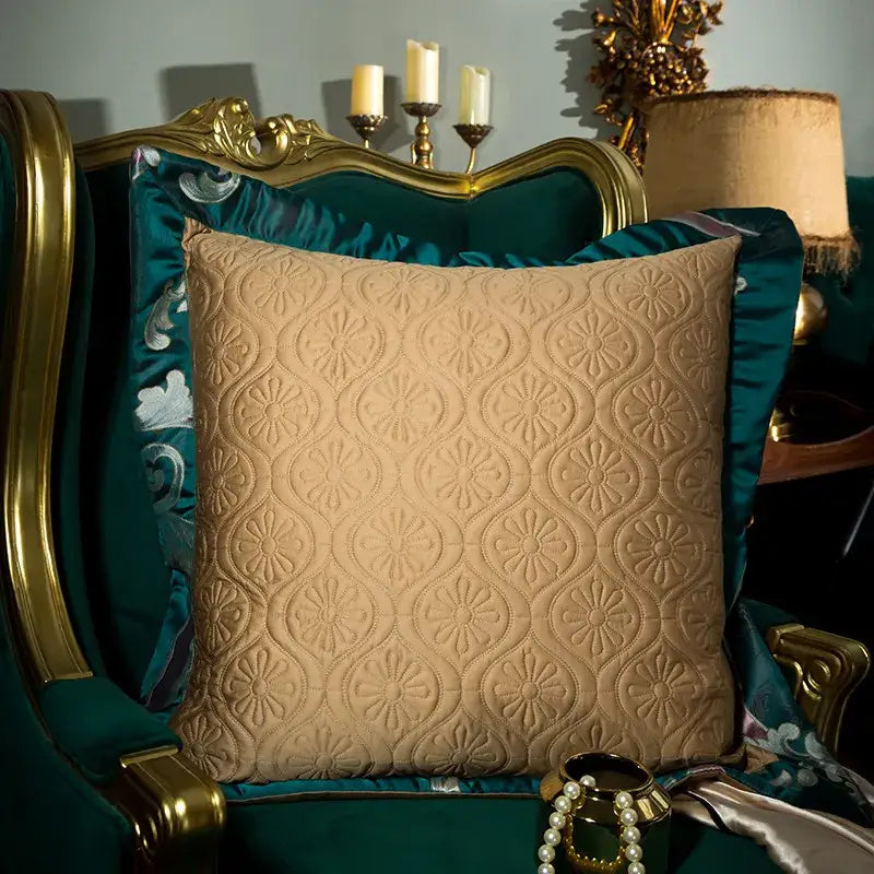 Emerald green damask 200s embroidery egyptian cotton bedding set bedroom