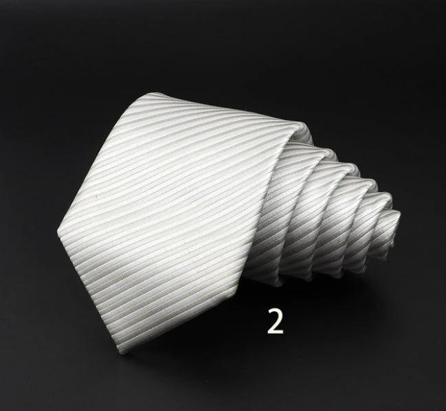 Men's Striped Polyester Fiber Ties