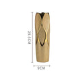Ceramic Vase Golden Flowers Water Culture Decoration Living Room