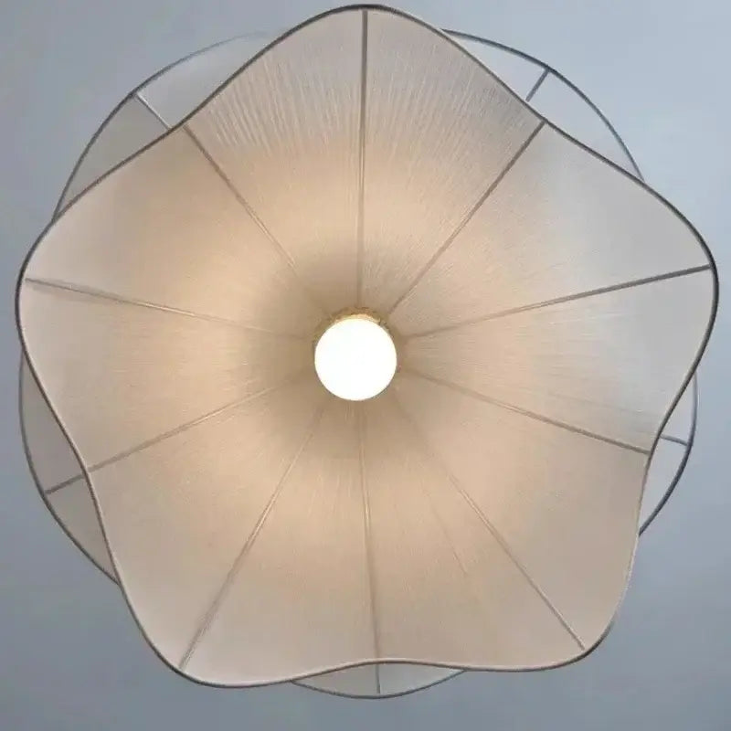 DecorBites™ Fabric Petal Pendant Lights - Nordic Creamy Bar Suspension Lamp