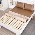 DecorBites™ Cooling Rattan Mat & Pillowcase Set - Dual-Sided Thicker Bed Pad for Summer