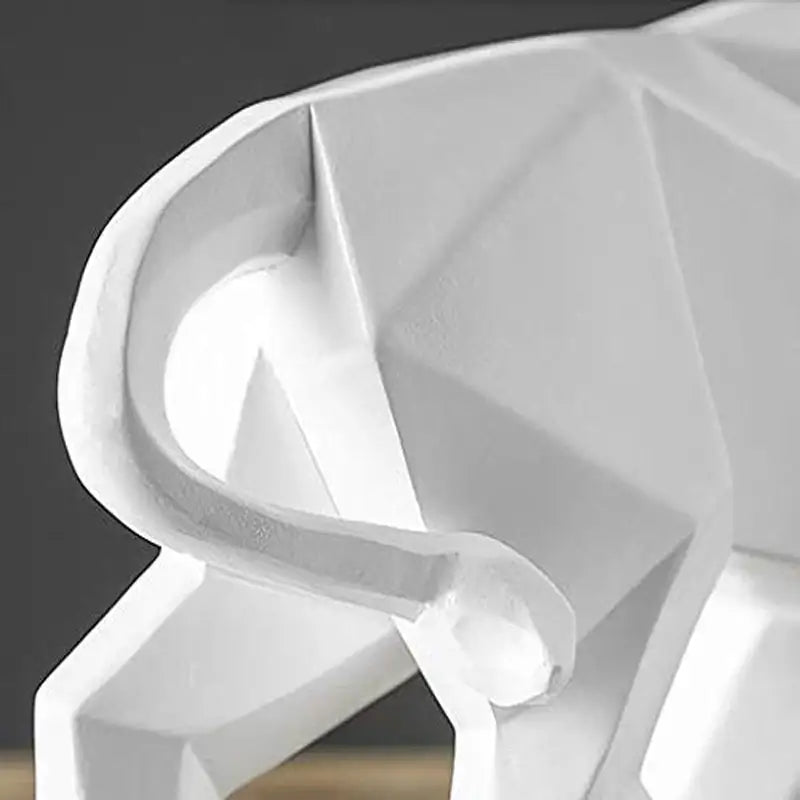 DecorBites™ Bull Bison Sculpture Abstract Animal Figurine Decor Ornaments for Home and Office