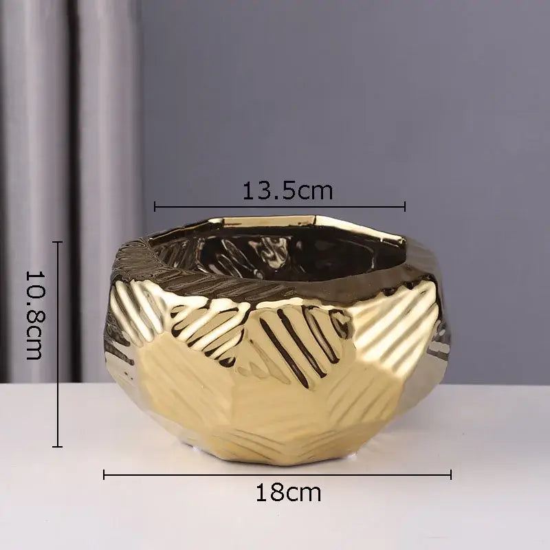 DecorBites™ Ceramic Vase Modern Decor Ornaments Pot Plants Flower Arrangement Ornamental Decor vase