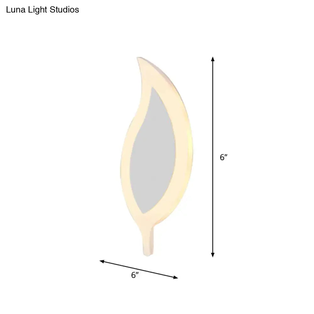 Gold & brown crescent led wall light – children’s bedroom sconce