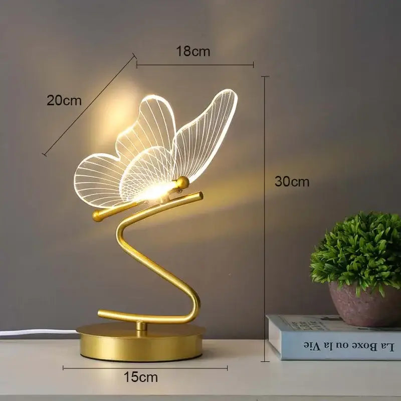DecorBites™ Butterfly LED Table Lamp for Indoor Lighting in Living Room Bedroom Restaurant