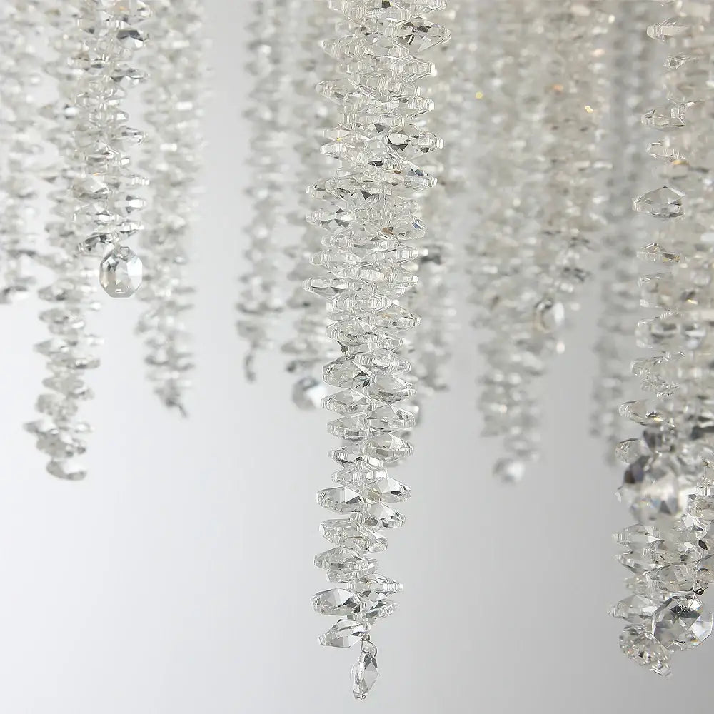 DecorBites™ Branch Crystal LED Ceiling Chandelier in Gold/Black for Dining Room Lobby