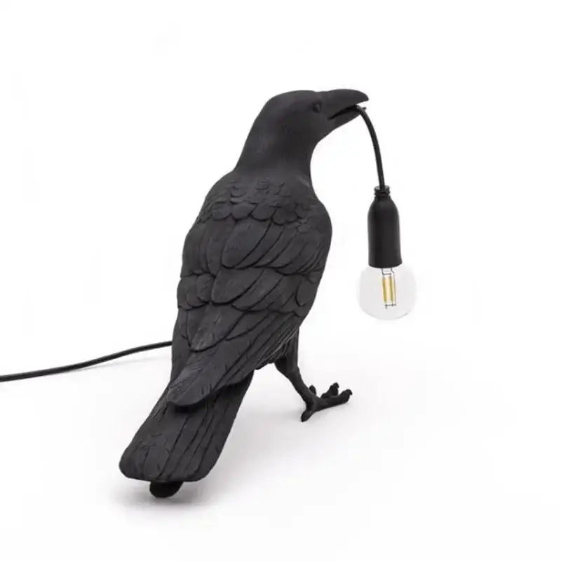 DecorBites™ Lively Bird Resin Table Lamp - Home Decor Lighting for Bedroom, Living Room