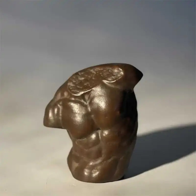 DecorBites™ Greek Nude Human Figure Sculpture Handicraft, Room Decor Figurine