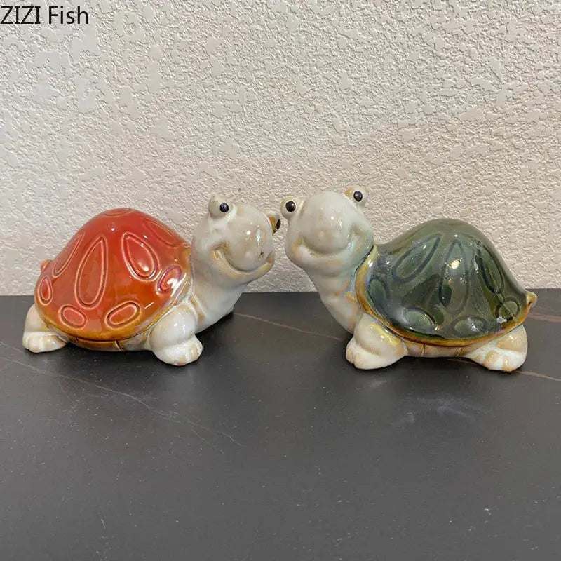 DecorBites™ Little Turtle Statue Desk Decoration Creative Ornaments Room Decor