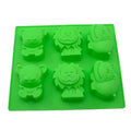 Green lion hippo cake mold kitchen silicone animal tray
