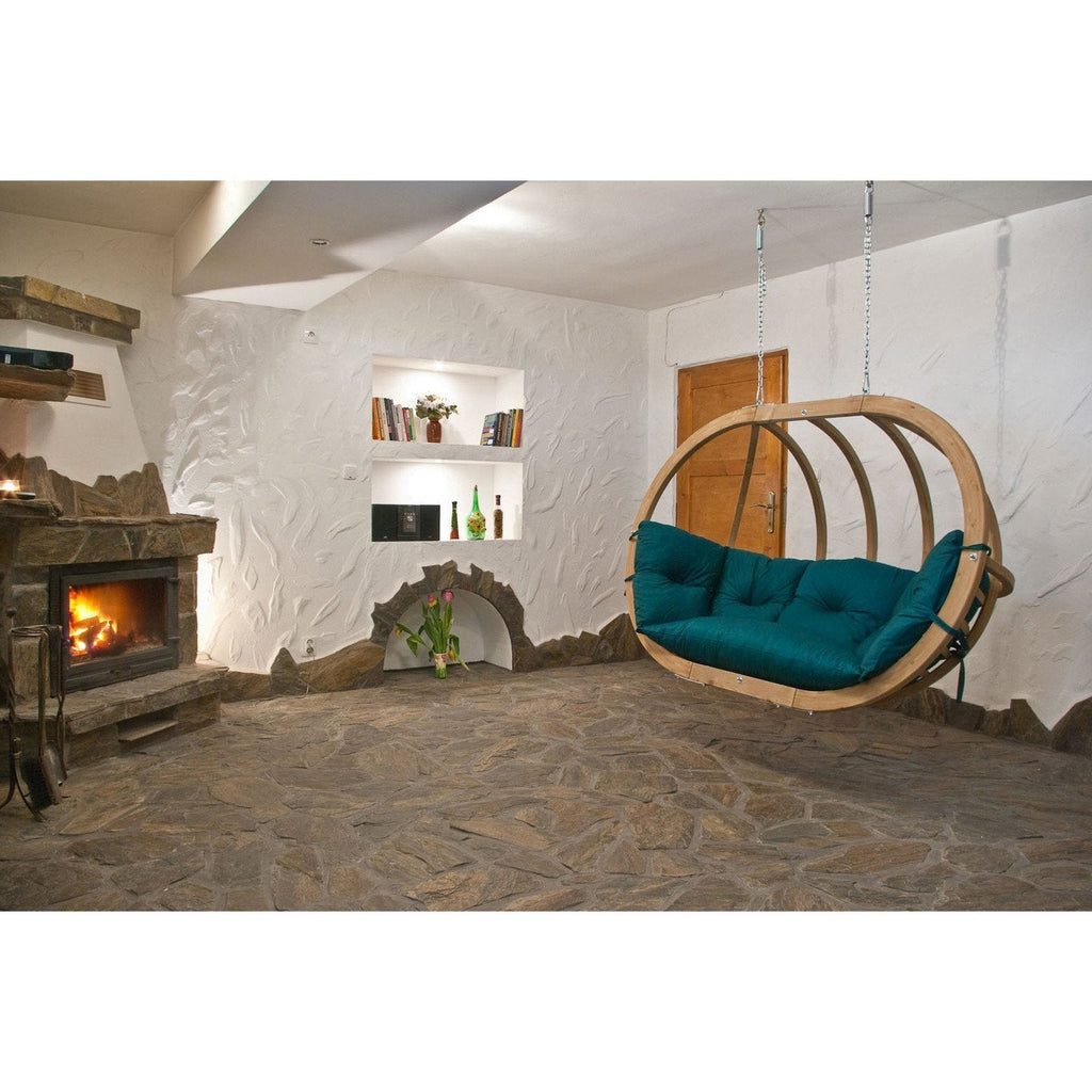 Amazonas Globo Royal Green Double Seater Hanging Chair