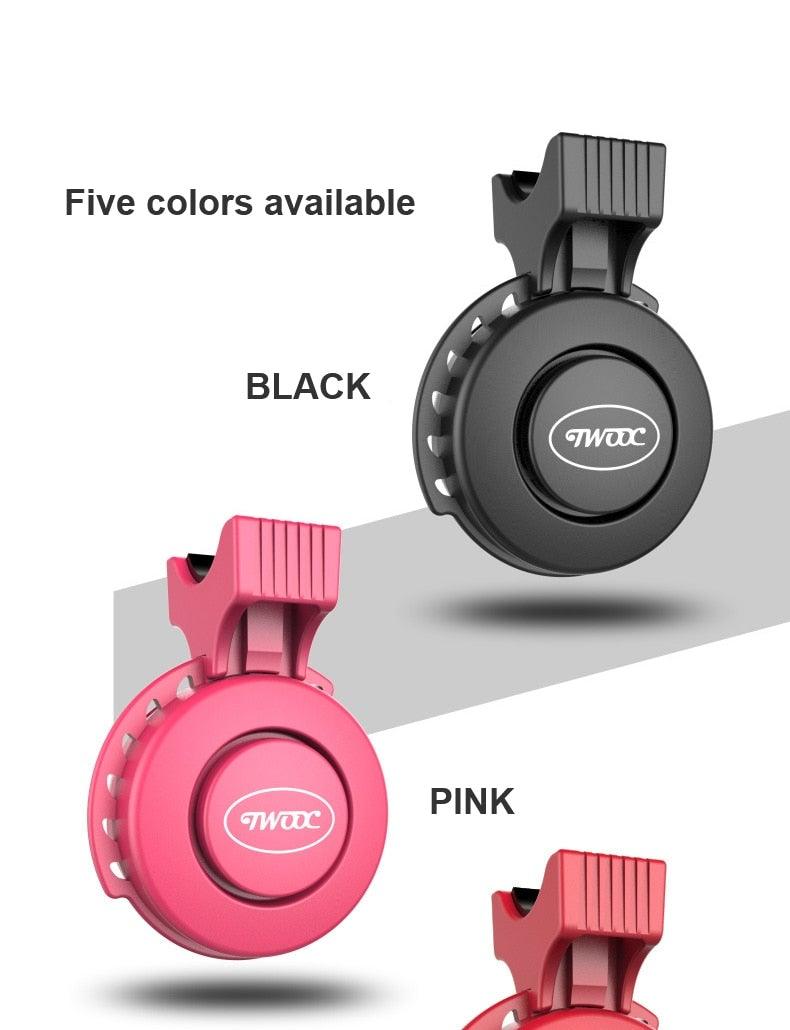 High Bicycle Electric Bell Invisible Waterproof Bike Horn For Scooter USB Charging Riding Equipment Accessory Electric Bike Horn  Cycling Bicycle Scooter Horn With Rechargeable Battery