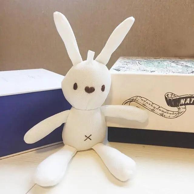High Quality Soft 18-20CM Teddy Bear Stuffed Plush Toys Cute Dress Rabbit Pendant Dolls Gifts Birthday Wedding Party Decor