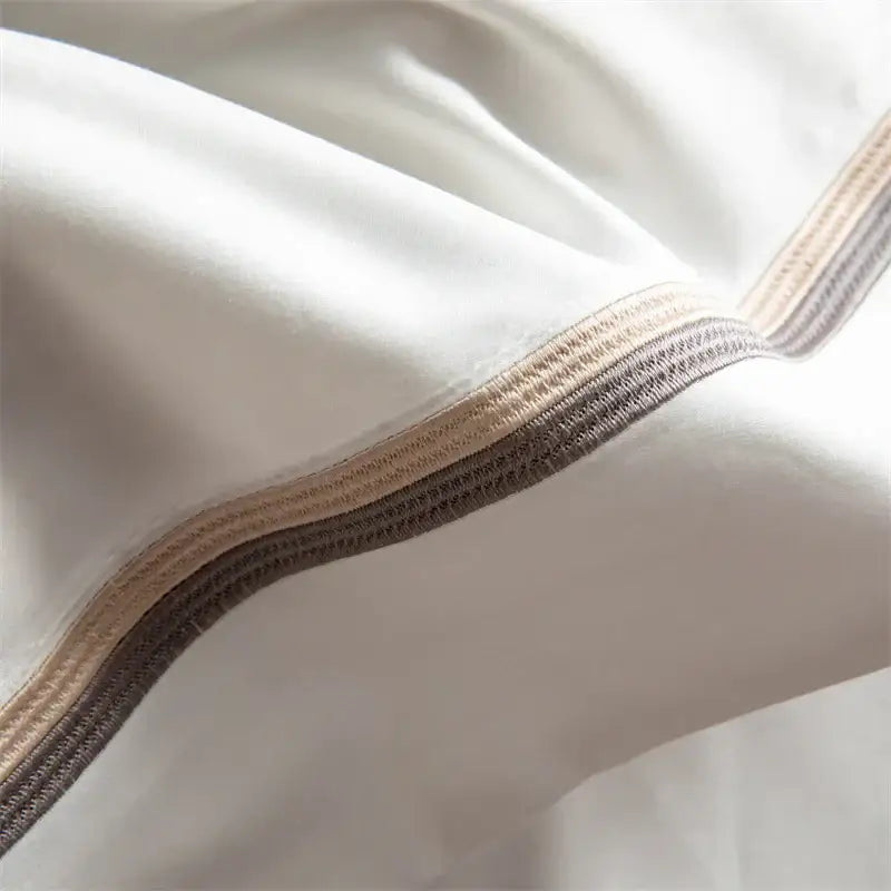 DecorBites™ 1000TC Egyptian Cotton Hotel Style Embroidery Bedding Set