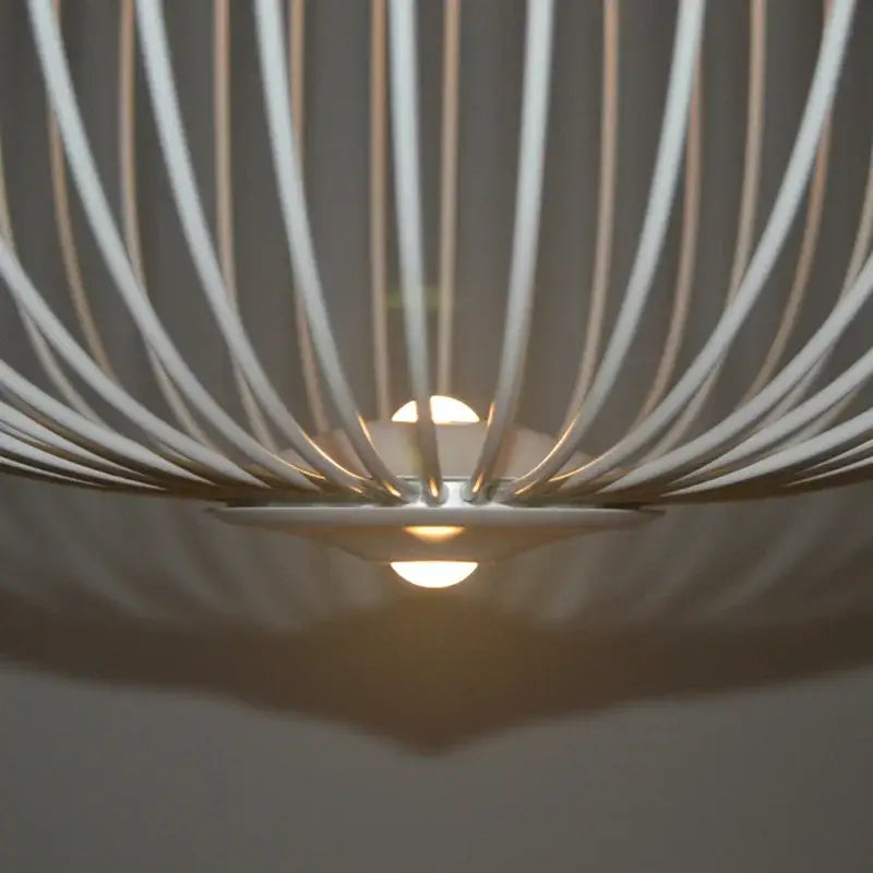 DecorBites™ Industrial Birdcage Iron Table Lamp for Bar, Restaurant, Hotel - LED Lighting