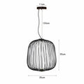 DecorBites™ Industrial Birdcage Iron Table Lamp for Bar, Restaurant, Hotel - LED Lighting