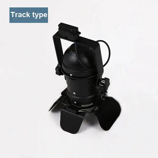 Industrial black loft dome track light restaurant spotlight fixture