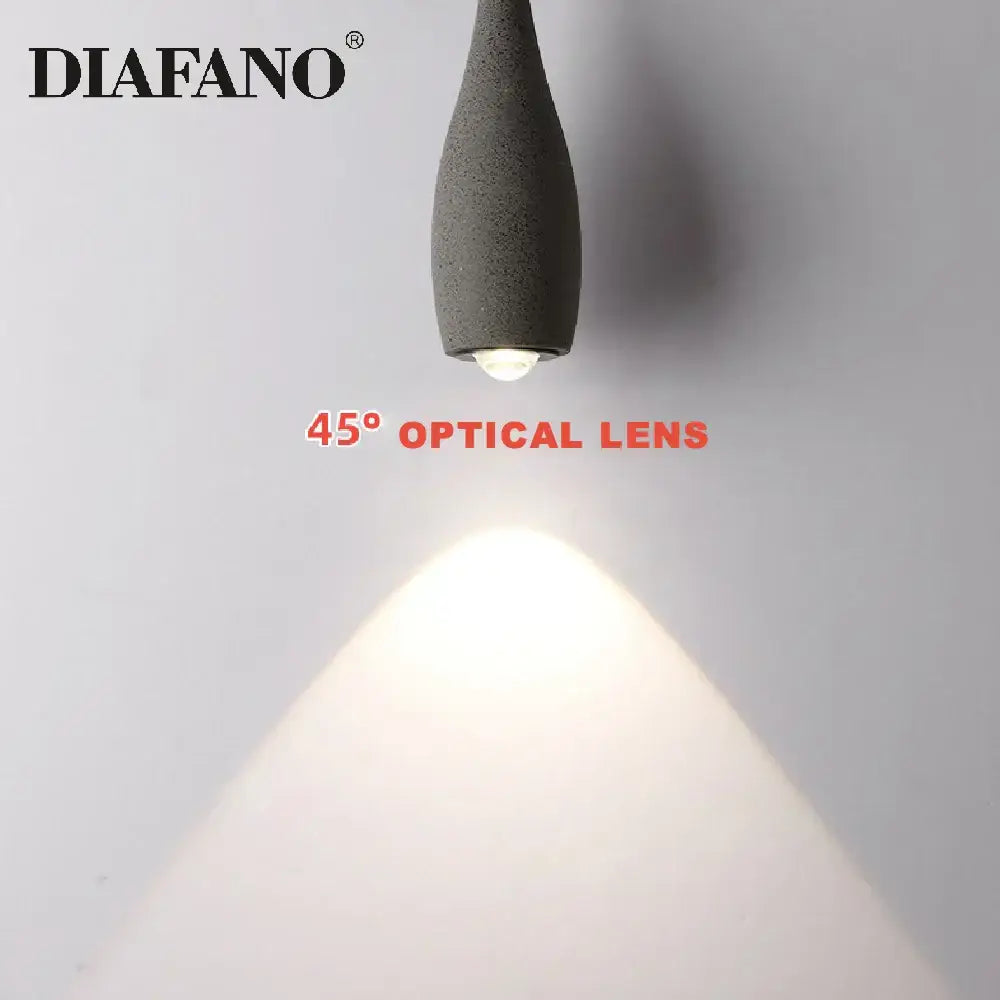 DecorBites™ Cement Pendant Light LED Industrial Retro Ceiling Lamp Hanging Lights