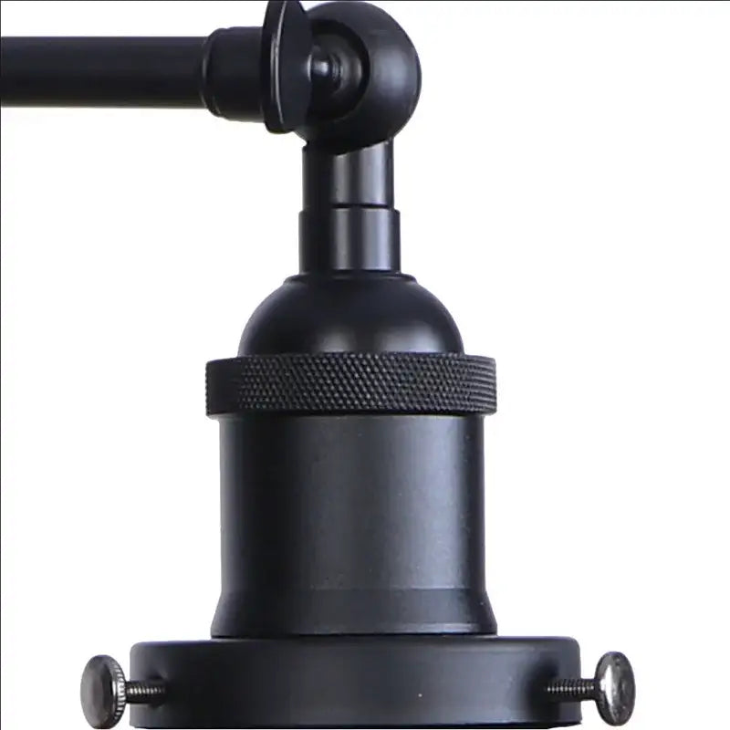 Industrial black & white ceramic led wall lights kitchen sconce