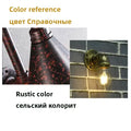 DecorBites™ Industrial Iron Pipe Wall Sconce for Bedroom, Cafe, and Restaurant