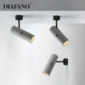 Industrial cement wall lamp – living room concrete sconce